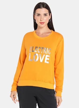 Pop-Over Pullover Orange 