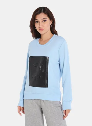 Pop-Over Pullover Sky Blue 