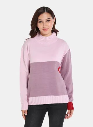 Casual Pullover Multicolour 