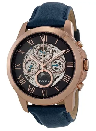Men's Grant Water Resistant Leather Analog Watch ME3029 