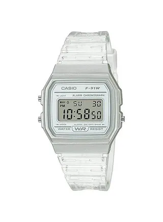 Resin Digital Watch F-91WS-7DF 
