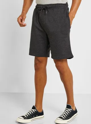 Mens Shorts With Drawcord And Metal