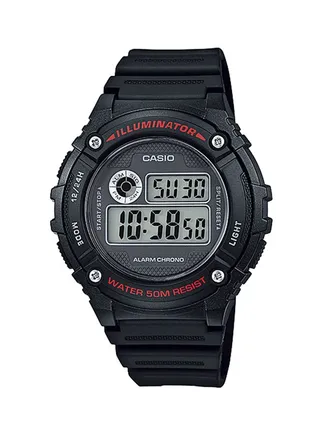 Men's Resin Digital Watch W-216H-1AVDF 