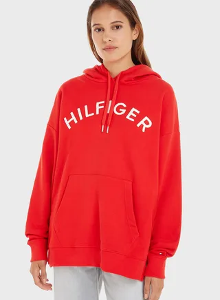 Logo Drawstring Hoodies