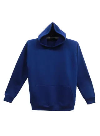 Navy Fleece Cotton Hoodie: Premium Comfort for Winter Elegance 