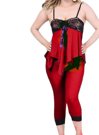 women's lucra summer pajama set 