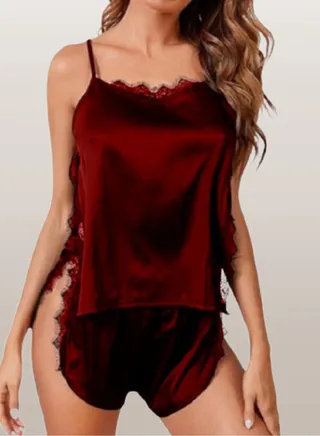Lingerie Set With Lace Edges For Women 