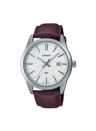 Leather Analog Watch MTP-VD03L-5AUDF 