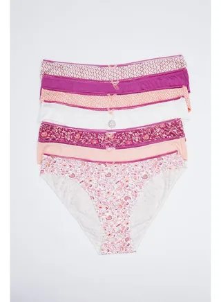 7-pack boho panties 