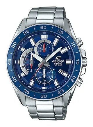 Men's Analog Stainless steel Wrist Watch EFV-550D-2AVUDF - 42 Mm 