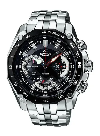 Men's Edifice Stainless Steel Analog/Digital Quartz Watch EF-550D-1A 