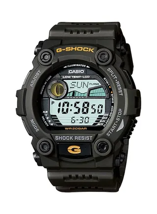 Men's Digital Round Water Resistance Wrist Watch G-7900-3DR 