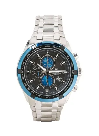 Men's Edifice Chronograph Wrist Watch EF-539D-1A2VUDF - 49 mm - Silver 
