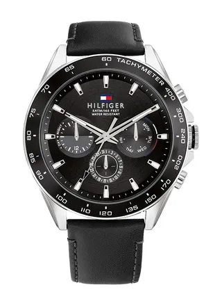 Men's Owen Black Dial Watch - 1791964 