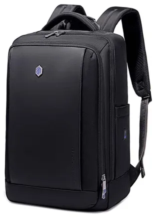 Extra Large Travel Backpack, Business Durable Backpack with Laptop Compartment, Water Resistant College School Computer Bag for Men Fits 17 Inch Notebook, Black 