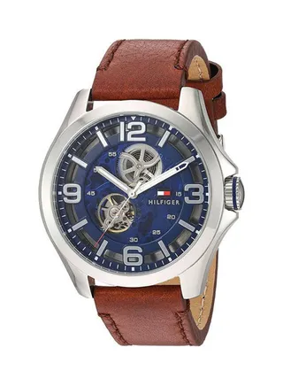 Men's Leather Analog Watch 1791278 