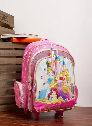 Disney Princess  Back To School Trolley  Backpack 