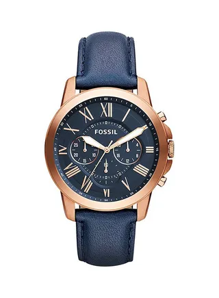 Men's Leather Analog Watch FS4835 