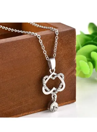 925 Sterling Silver Cubic Zircon Necklace 
