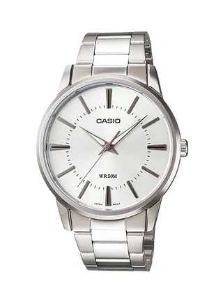 Men's Edifice Analog Watch MTP-1303D-7AVDF - 40 mm - Silver 