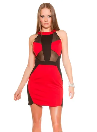 SHORT LYCRA LINGERIE DRESS 