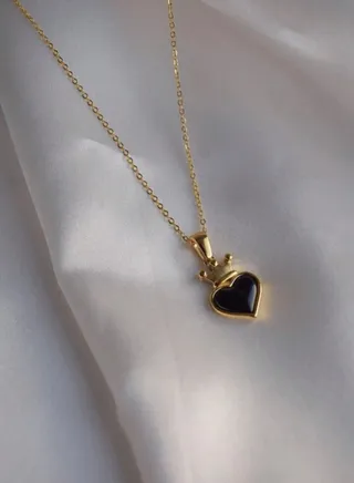 Amazing & Elegant Stainless Steel Gold Plated Necklace For Women 