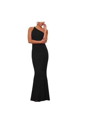 LONG LANGERIE DRESS OPEN BACK 