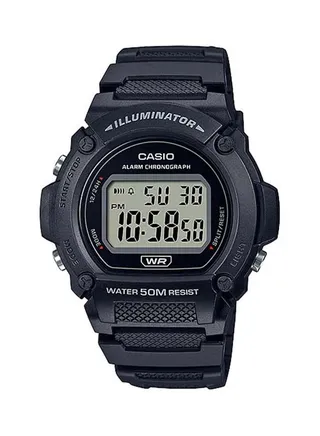 Men's Digital Display Watch - 47 mm - Black 