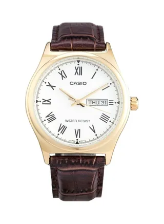 Men's Water Resistant Analog Watch MTP-V006GL-7BUDF 