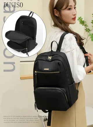 Classic Waterproof Travel Backpack For Women Softable Large Capacity School Backpack Anti Theft Pragmatic Backpack For College Girls Students 