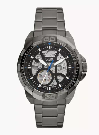 Men's Bronson Automatic Smoke Stainless Steel Watch | ME3218 