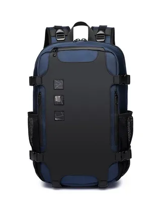 Ozuko Laptop Backpack Business 3 in 1 College Bookbag For Work School Travel Flight with USB Port Waterproof Casual Computer Daypack for Men & Women 46*13*28cm Blue 