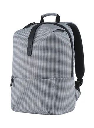 Multifunctional Preppy Style Travel Bag Grey 