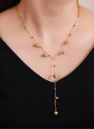 Elegant 18k Gold Plated Necklace 