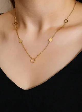 18k Gold Plated Necklace 