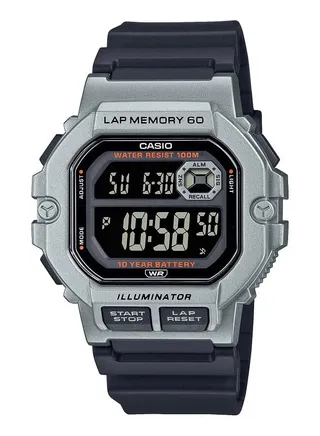 Resin Digital Wrist Watch WS-1400H-1BVDF 