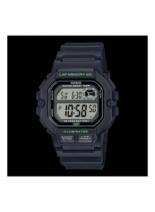 Resin Digital Watch WS-1400H-1AVDF 
