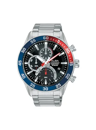 Stainless Steel Chronograph Watch AM3893X 
