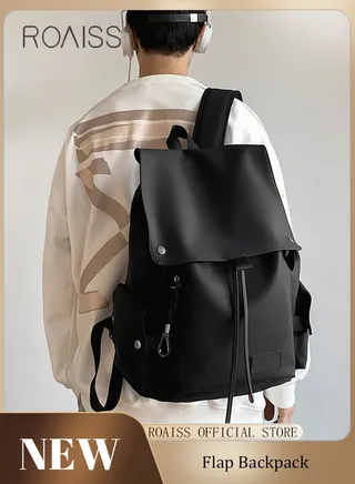 Unisex Functional Backpack with Large Capacity Storage Scientific Storage Simple Style Short Distance Travel Bag Student Backpack Laptop Bag 