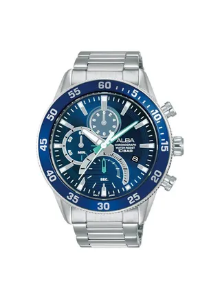 Stainless Steel Chronograph Watch AM3897X 