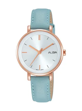 Analog Leather Watch AH8378X 