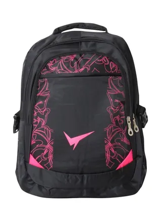 Travel Backpack 18.5 inch Pink/Black 