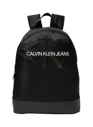 Contrast Logo Backpack Black 