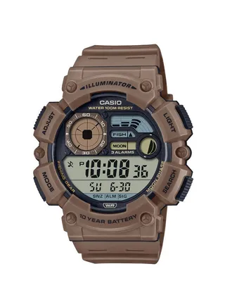 Resin Digital Watch WS-1500H-5AVDF 