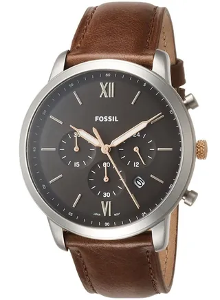 Men's FS5408 Neutra Chronograph Light Brown Leather Watch Model 