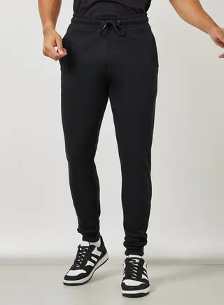 Eco-Earth Slim Fit Terry Jogger with Welt Pockets 