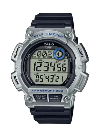 Digital Round Waterproof Wrist Watch WS-2100H-1A2VDF 