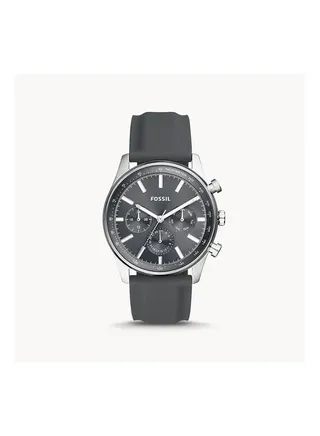 Men's Leather Chronograph Watch BQ2747 