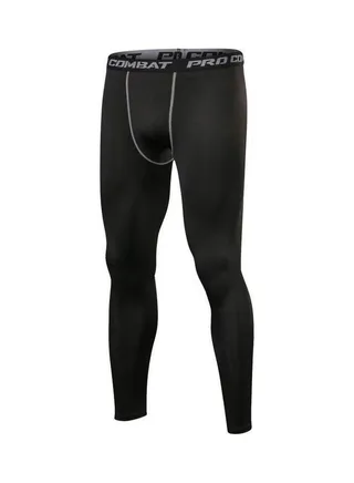 Quick Dry Compression Pants Black 