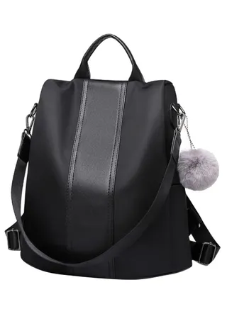 Two Way Backpack Black 